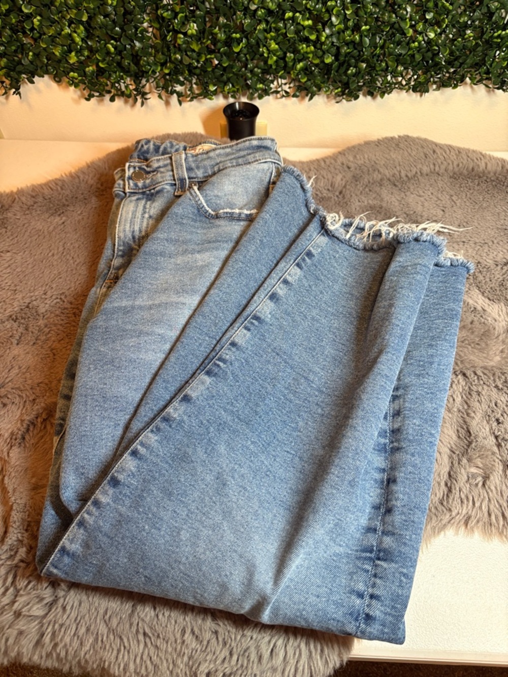 Ag Adriano Goldschmied High Rise Wide Leg Jeans Size 25